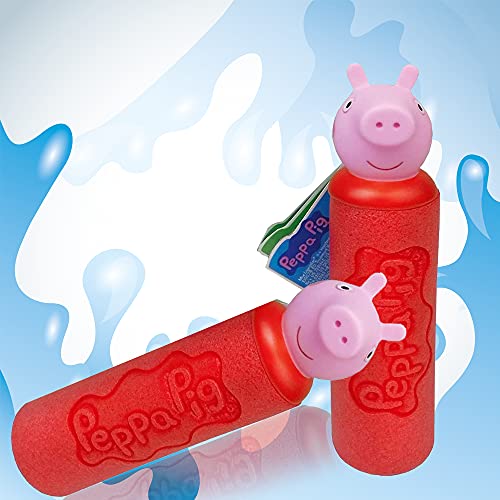 Smart Planet Juego de 2 pistolas de agua de Peppa Pig con 2 pistolas de pulverización de agua de Peppa Pig