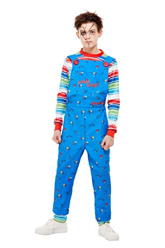 Smiffys 82005M - Disfraz de Chucky con licencia oficial para niños, talla M, 7-9 años