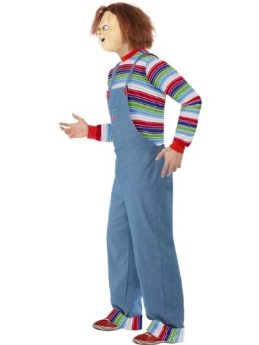 Smiffy's - Disfraz de chucky para hombre, talla M (39965M)