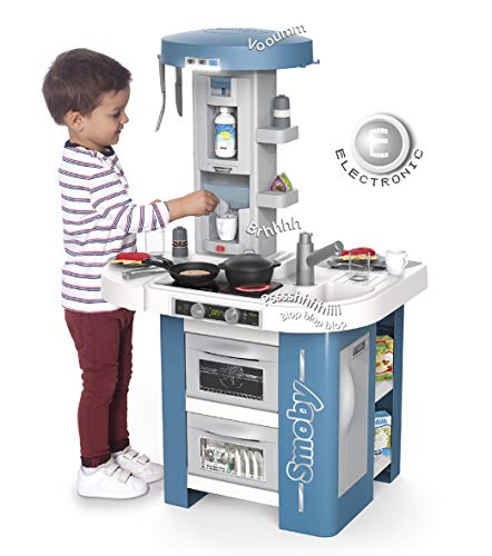 Smoby Cocina Infantil Studio Tech Edition, Electrónica, Múltiples Accesorios, Para niños a Partir de 3 años, color (311049)