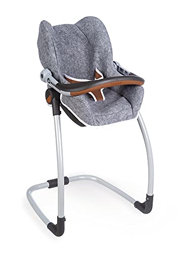 Smoby Maxi-Cosi-Trona para muñecas 3 en 1, Color Gris, (240214)