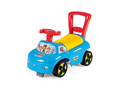 Smoby- Paw Patrol Andador y Correpasillos Todo en Uno, Sistema Antivuelco, Área de Almacenamiento Bajo el Asiento, para Niños a Partir de 10 Meses, Multicolor (720531)