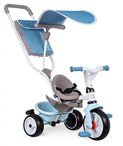 Smoby- Triciclo Baby Balade Azul (741400), Color