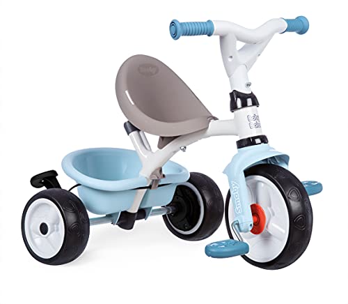 Smoby- Triciclo Baby Balade Azul (741400), Color