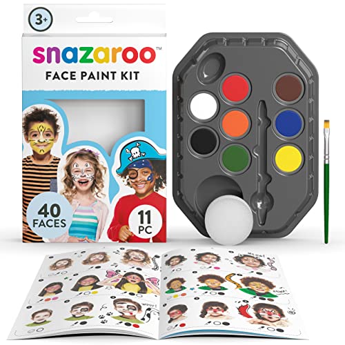 Snazaroo kit de pintura facial, maquillaje fiesta “Aventura”