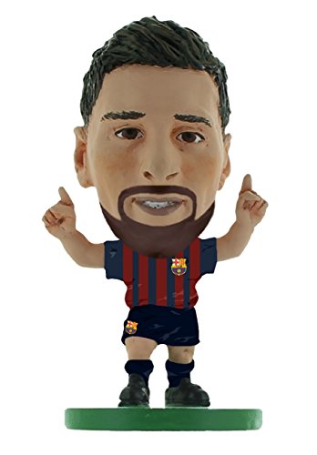 SoccerStarz SOC1059 Barcelona Lionel Messi-Home Kit (versión 2019) /Figuras, Verde