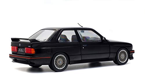 Solido M3 E30-1990 BMW Aucun Coche en Miniatura de colección, Color Negro, Talla única (S1801501)