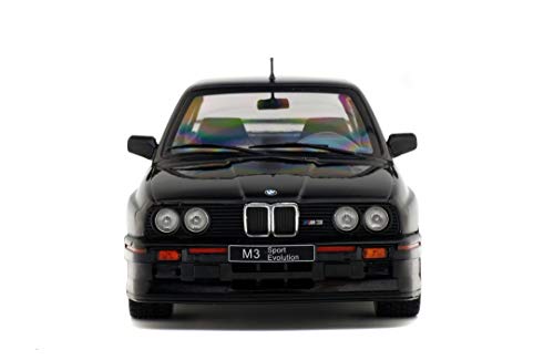 Solido M3 E30-1990 BMW Aucun Coche en Miniatura de colección, Color Negro, Talla única (S1801501)