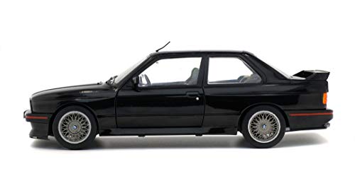 Solido M3 E30-1990 BMW Aucun Coche en Miniatura de colección, Color Negro, Talla única (S1801501)