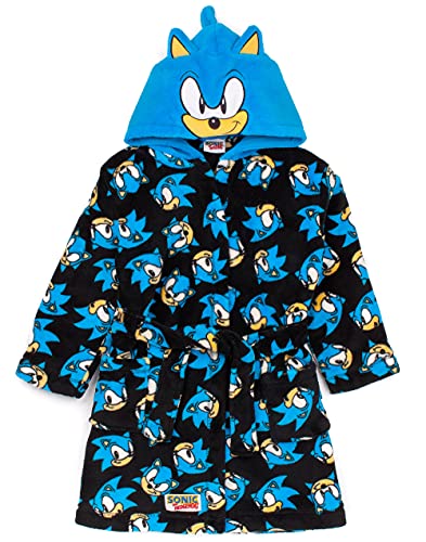 Sonic The Hedgehog Boys Boys Bats Bath-Robe 11-12 años