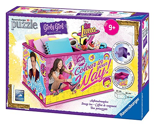 Soy Luna - Girly Girl, Puzzle 3D Organizador, 216 Piezas (Ravensburger 12090)