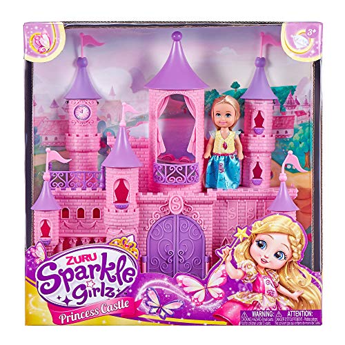 Sparkle Girlz - Mini castillo con muñeca de magdalena