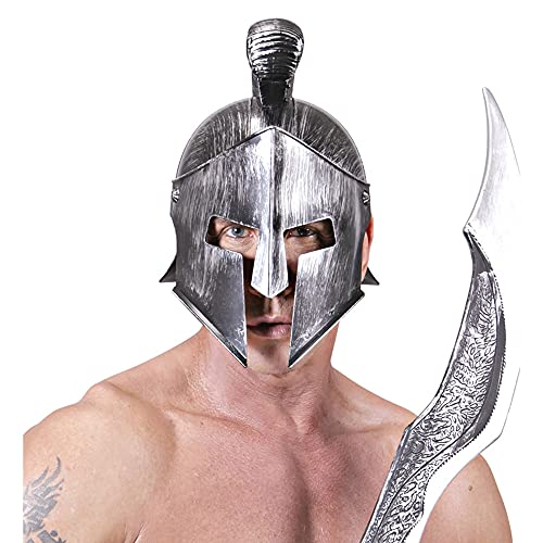 Spartan Casco Headware Accesorio para históricos Antiguos griegos y Romanos Fancy Dress Up Disfraces y Trajes