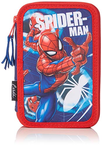 Spider-Man-2700000237 Spiderman Plumier, Multicolor, 19 cm (Artesanía Cerdá CD-27-0237)