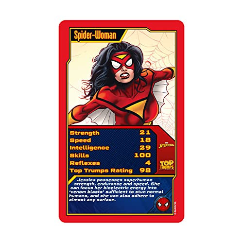 Spider-Man Top Trumps Juego de Cartas