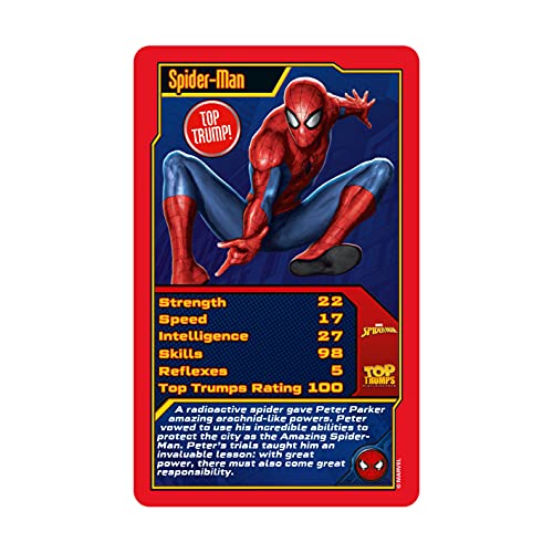 Spider-Man Top Trumps Juego de Cartas