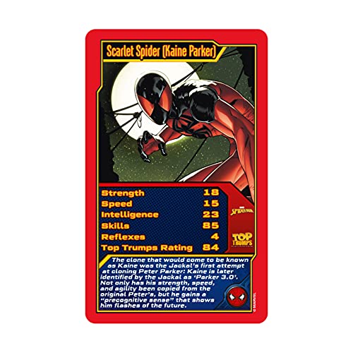 Spider-Man Top Trumps Juego de Cartas