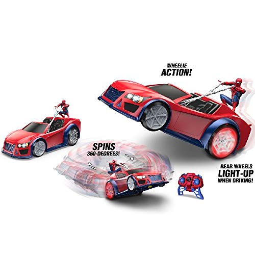 Spiderman 9094 Marvel RC Web Wheelie Electronic Toy