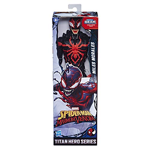 Spiderman- Figura Titan Maximum Venom, Multicolor (Hasbro 456E8686)