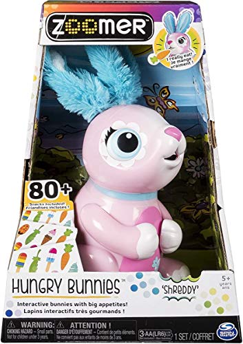 Spin Master Italia S.R.L- Hungry Bunnies Zoomer, Multicolor (6044085) , color/modelo surtido