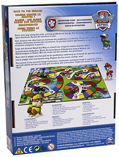 Spin Master Patrulla Canina 6026205 - Carrera al Rescate, Juego de Aventura