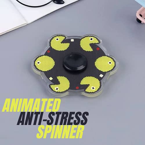 Spinner Animado Antiestrés. Spinner Anime con Personajes de Dibujos Animados. Fidget Toy 3D Dinámico y Rotatorio de Dedo para niños.