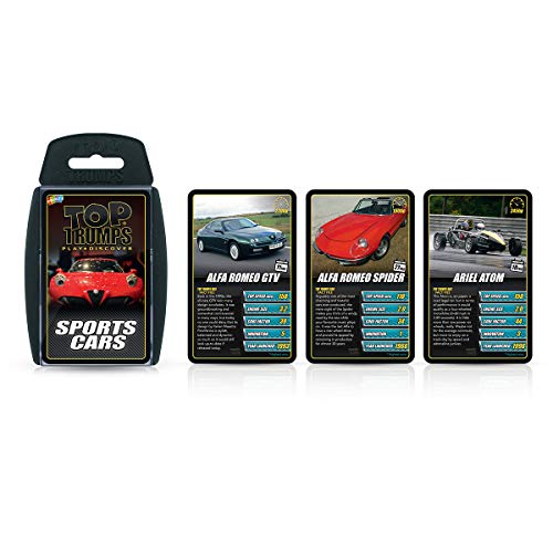 Sports Cars Top Trumps Juego de Cartas