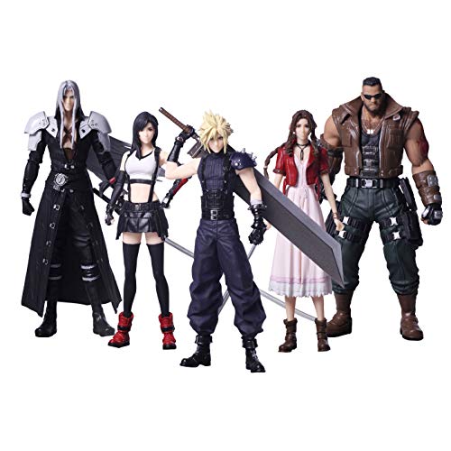 Square Enix Final Fantasy VII Remake Trading Arts Figure - Figuras Decorativas (5 Unidades, 10 cm)