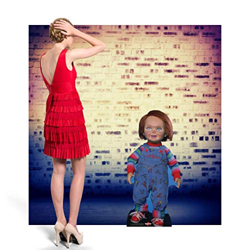 Star Cutouts SC1326 Good Guys Doll Chucky Child's Play - Recorte de cartón de tamaño natural perfecto para Halloeen, amigos y fans, multicolor, 75 x 35 x 35 cm