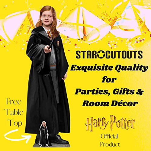 Star Cutouts SC1482 Ginny Weasley Harry Potter Personaje Hogwarts, Fans de Fiestas mágicas Altura 168 cm