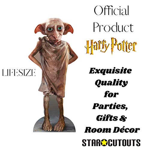 Star Cutouts SC1483 Dobby Star Mini Personaje de Harry Potter Hogwarts, Fiestas mágicas Fans Altura 98 cm