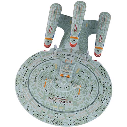 Star Trek - U.S.S. Enterprise NCC 1701-D acorazada - Eaglemoss Collections