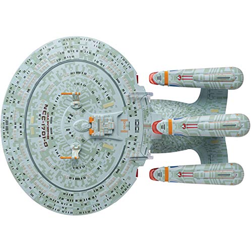 Star Trek - U.S.S. Enterprise NCC 1701-D acorazada - Eaglemoss Collections