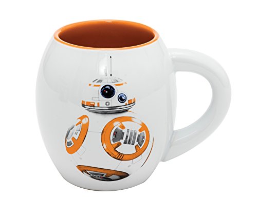 Star Wars BB-8 - Taza Oval de cerámica en Paquete Regalo 11 cm (500 ml)