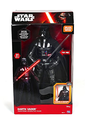 Star Wars - Classic Saga Interactive Darth Vader, de 45 cm (Giochi Preziosi 13431), Italiano