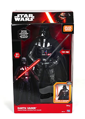 Star Wars - Classic Saga Interactive Darth Vader, de 45 cm (Giochi Preziosi 13431), Italiano