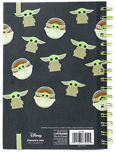 Star Wars Cuaderno A5 en Espiral The Mandalorian (Snacks and Naps)