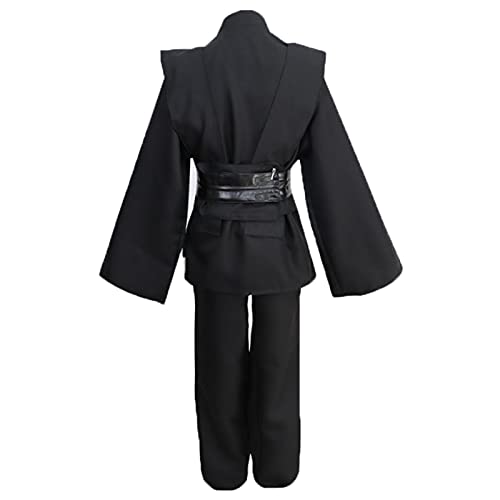 Star Wars Darth Maul Cosplay Costume Jedi Knight Cos con Cape (Color : Black, Size : M)