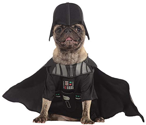 Star Wars - Disfraz Darth Vader para mascota, L (Rubie's Spain 887852-L)