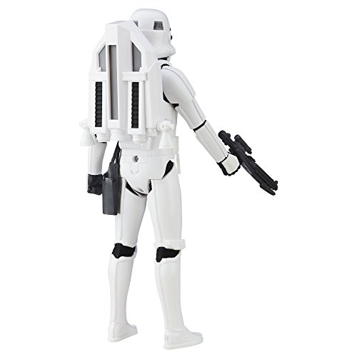 Star Wars - Figura Rogue One, Stormtrooper Interactivo, 30cm (Hasbro B7098)