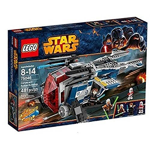 Star Wars Juego de la Cañonera de la Policía de Coruscant de Lego