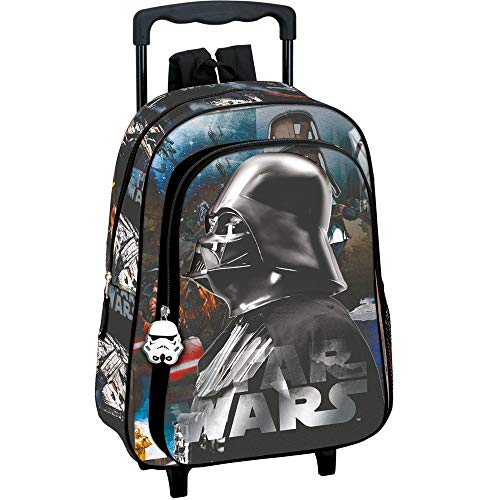 Star Wars Lord MO54484 - Mochila infantil con carro 29 cm