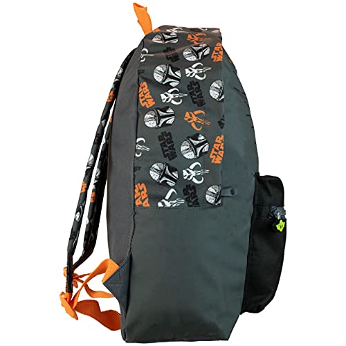 Star Wars Niños Mochila Mandalorian Gris