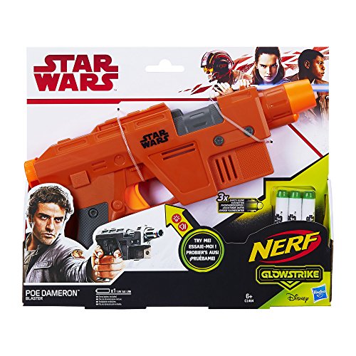 Star Wars Pistola Nerf PoE Dameron, Multicolor (Hasbro C1464EU5)