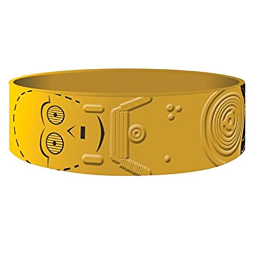 Star Wars Pulsera de Goma C3P0