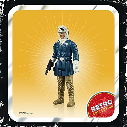 Star Wars Retro Collection Han Solo (Hoth) Juguete Escala de 9,5 cm Star Wars: The Empire Strikes Back Figure, Juguetes para niños a Partir de 4 años