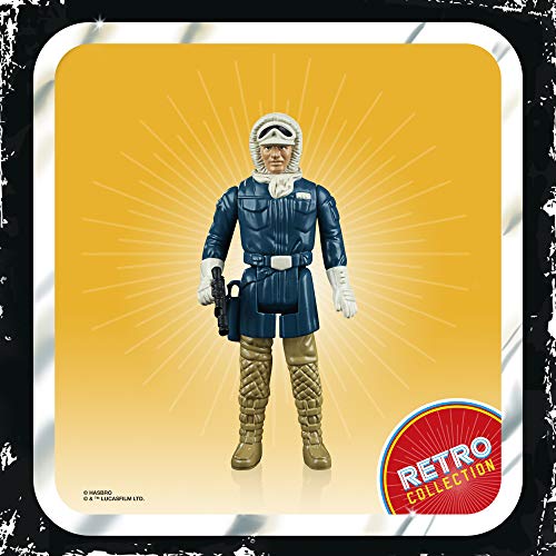 Star Wars Retro Collection Han Solo (Hoth) Juguete Escala de 9,5 cm Star Wars: The Empire Strikes Back Figure, Juguetes para niños a Partir de 4 años