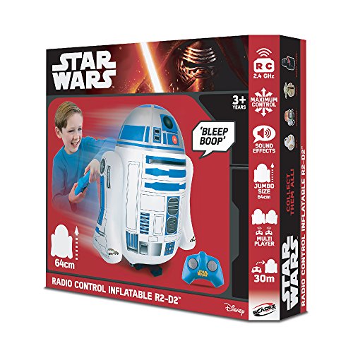 Star Wars Robot Hinchable R2D2 con Sonido (Bladez Toyz BTSW002)