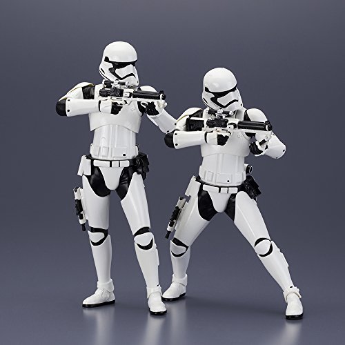 Star Wars Stormtrooper First Order Pack 2 Figuras, 18 cm (Bandai SW107)