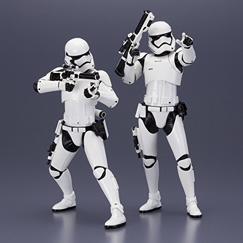 Star Wars Stormtrooper First Order Pack 2 Figuras, 18 cm (Bandai SW107)